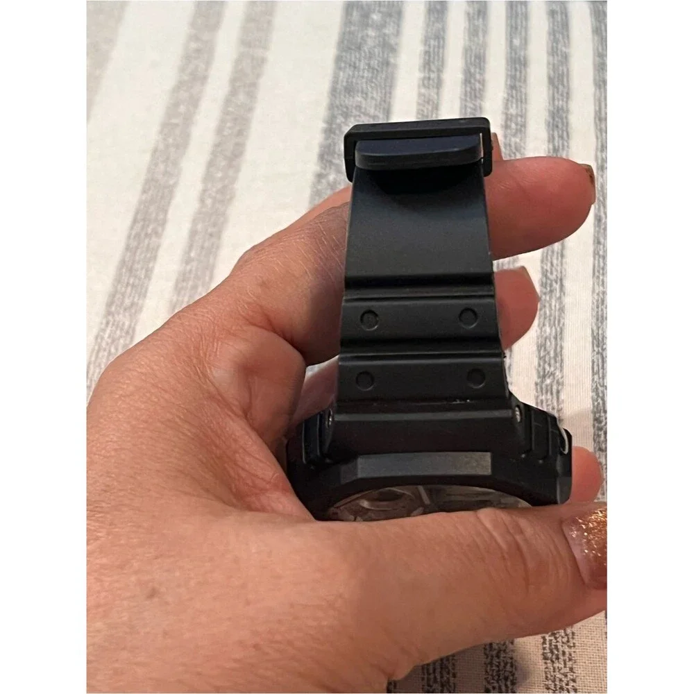 Activa by Invicta Dual Time Digital-Analog Watch - Black and Silver